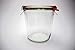 WECK Canning Jars 742 Mold Jars made of Transparent Glass - Eco-Friendly Canning Jar - Storage for Food, Yogurt with Air Tight Seal and Lid - 1/2 Liter Tall Jar Set - (2 Jars)