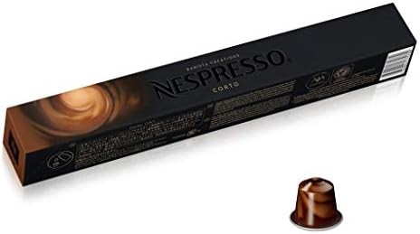 Nespresso Corto Coffee Capsules- 10 Capsules