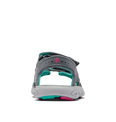 Columbia Unisex Child Techsun Vent Sport Sandal, Graphite/Haute Pink, 4 Toddler Us #TOP3