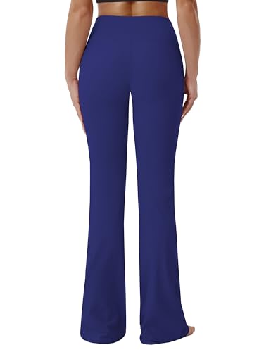 Image of BUBBLELIME 29 inch /31 inch /33 inch /35 inch /37 inch 3 Styles Women's High Waist Bootcut Yoga Pants Basic /Side Pockets Tummy Control Workout Flared