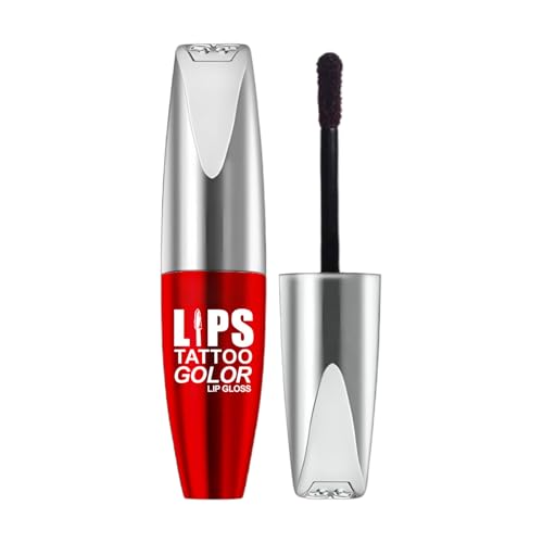 Tinte Labial De Pelado, Perfilador Labial Pelable de Secado Rápido, Maquillaje Mate con Acabado Natural Resistente al Agua Gel Hidratante para Mujeres Principiantes Belleza Sencilla