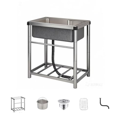 Évier de cuisine extérieur pour jardin et terrasse avec mitigeur complet