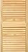 LTL Home Products AM-SHL59 American Wood Exterior Window Louvered Shutters, 15