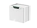 Produktbild Meliconi Mülleimer Ecocubes 22 l, Kunststoff, Weiß, Grün, 39 x 34,5 cm