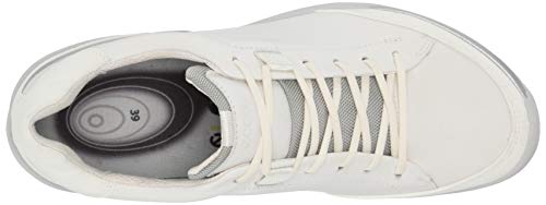 Ecco Men's Biom Hybrid Hydromax Water-Resistant Golf Shoe, White/Silver Metallic/White, 11-11.5 #TOP4