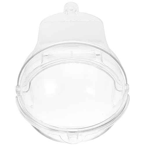 Garneck Indoor Bird Bath Parakeet Parrot Bathing Container Easy to Fill Water for Fun Bathing Time