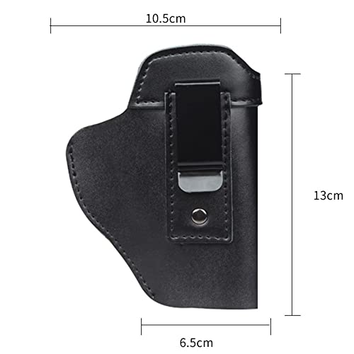 Gun Holsters, Genuine Leather Holster For Pistols, Universal Airsoft Right/Left, Iwb/Owb 9Mm Holsters For Concealed Carry - Holster Fits Glock 17,19,26,43, M&P Shield And Similar Handgun (Left Hand) #TOP1