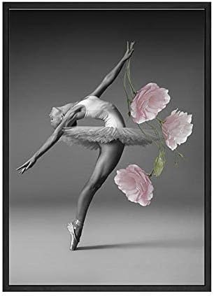 Amazon アートパネル おしゃれバレエポスターピンクの花のキャンバスの絵画インテリア美しい踊る少女シンプルなアートパネルプリントモダンな壁の写真リビングルームの装飾 60x90cm X1 フレームレス ウォールステッカー オンライン通販 Amazon アートパネル おしゃれバレエポスターピンクの花のキャンバスの絵画インテリア美しい踊る少女シンプルなアートパネルプリントモダンな壁の写真リビングルームの装飾 60x90cm X1 フレームレス ウォールステッカー オンライン通販