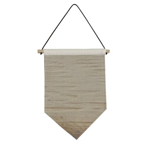 Bannière vintage fer rouillé rustique pour décoration murale