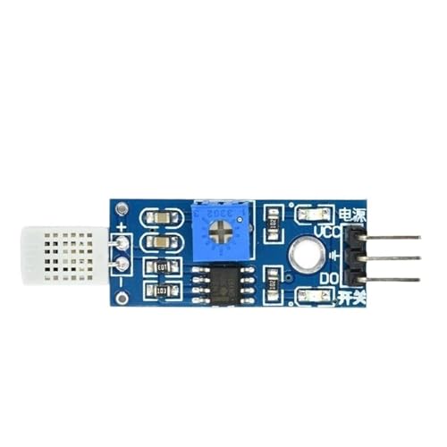 Módulo sensor de humedad HR202 con interruptor de detección ajustable para proyectos electrónicos 4