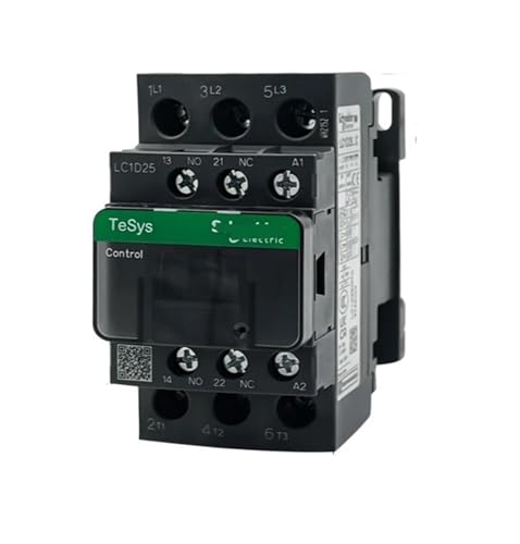 Contacteur ca tripolaire LC1D25 380V noir haute durabilité électrique