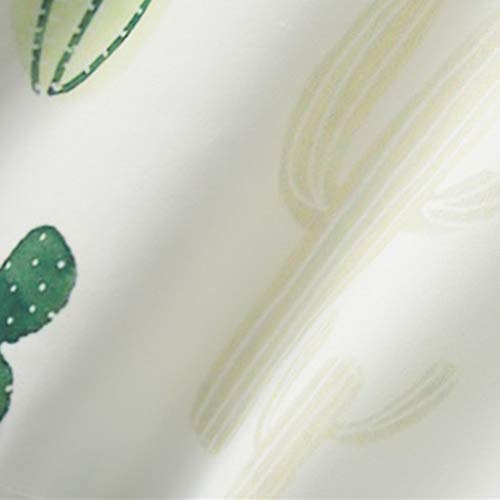 Autumn Teen Girl Long Sleeve t-Shirt Tops Womens Pullover Sweatshirt Casual Loose o-Neck Cactus Print Sports Blouse (Green, M)