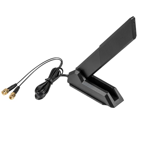 Supaerial Tri-Band 2.4GHz 5.8GHz 6GHz WiFi 6E Magnetic Base Antenna for ASUS ROG Strix Gaming Motherboard and Router - Image 9