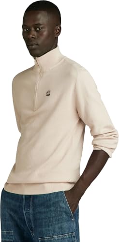 Miniatura 2 de G-Star Raw Moss Skipper Knit Sudadera, Beige Whitebait D24464-D631-1603, Xxl Para Hombre