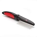 Mikki Dog, Cat Moulting Comb - Anti Tangle Shedding Comb - Grooming Comb - Matt and Tangle Remover