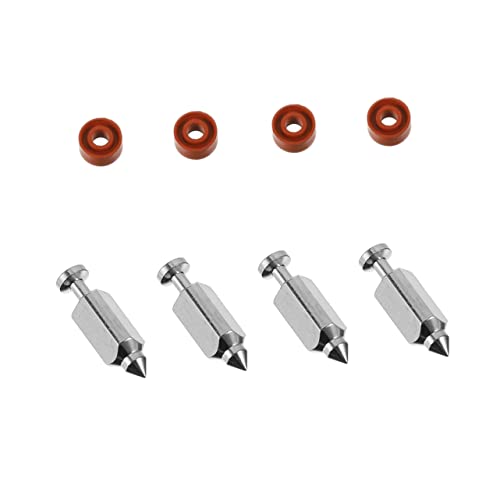 TEHAUX 3 Conjuntos De Válvula De Agulha Do Carburador Do Cortador De Grama Acessórios Do Cortador De