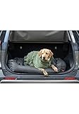 Rukka Pets Medea ECO Bademantel für Hunde Dunkel Olivgrün S
