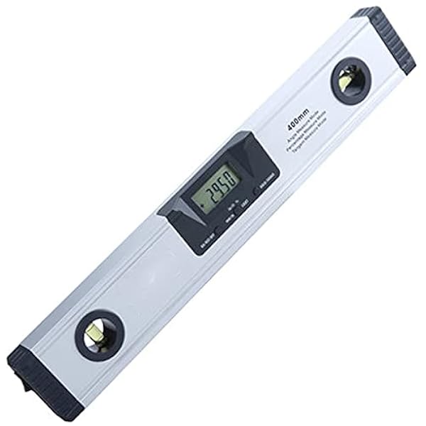 SLSFJLKJ Display Digitale ad Alta precisione Spirito Tipo Tipo Tipo misuratore Angolo in Lega di Alluminio Equilibrio Livello misuratore Angolo di misurazione