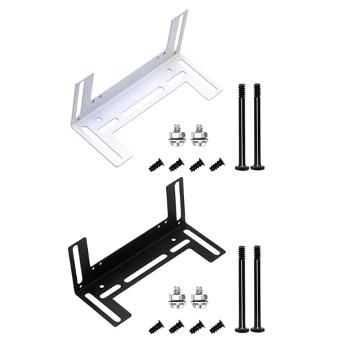 Soporte para ventilador de enfriamiento PC 120x120x15mm negro miniatura 3