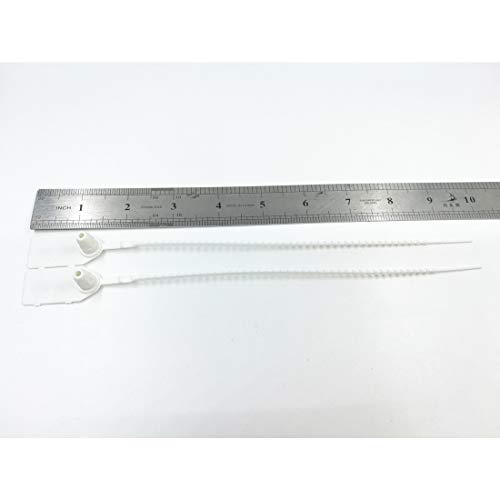 250mm Pull-Tite Plastic Security Seals Shipping Tags Disposable Signage Numbered(Package of 100) (White) - Thumbnail 6