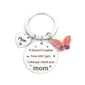 Mother’s Day Gifts for Mom Gifts from Daughter Son The Best Mom Birthday Gift Ideas Cute Keychain Present for Mother Bonus Step Mama Keyring Gift for Eeaster Stuff Christmas Thanksgiving Valentines