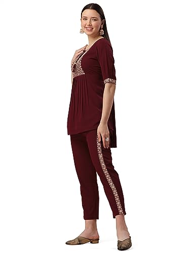 Image of NAINVISH Womens Top with Pant