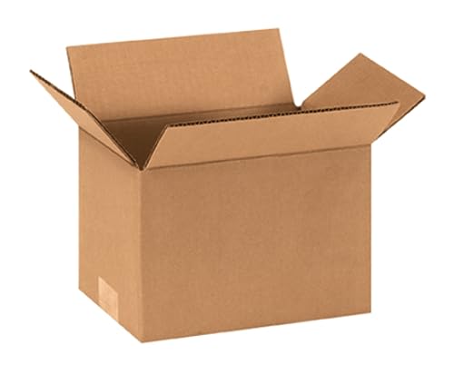 Image of Secure Seal - 8x6x6 Pack of 200 Corrugated Cardboard Packing Shipping Mailing Moving Carton Boxes