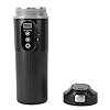Fafeicy Auto-Wasserkocher, 500 Ml Tragbarer Wasserkocher mit Touchscreen-Temperaturregelung 25 °C Bis 100 °C, Automatische Abschalt-LED-Anzeige, für Kleine Autos und Große LKWs #4
