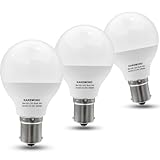 KAKEMONO 12 Volt 1383 1139 RV Led Light Bulbs BA15s 4W 20-99 1141 1156 12V Vanity Replacement for Camper Trailer Motorhomes Marine Boat Interior Lighting, Warm White 3000K,Pack of 3