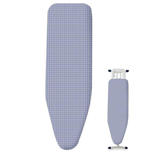 Veeteah Funda para Tabla de Planchar Grande, Resistente a Quemaduras, con Borde Elástico, para Tablas de hasta 125 x 45 cm