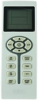 Remote Control for Soleus Air WS24E01 PSC-14HP-201 PSC-14HP-01 TTWM1-14H-01 PMC-14HP-201 TTWM1-10H-01 Portable Room Casement Windows Air Conditioner
