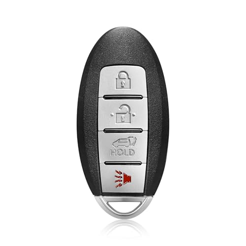 Keylessbest Key Fob Remote Replacement for 2014 2015 2016 Nissan Rogue 4 Buttons 433MHz KR5S180144106,Black by Keylessbest - Used condition - CA$19.59