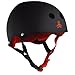 Triple Eight Sweatsaver Liner Skateboarding Helmet, All Black Rubber, X-Large