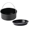 2 x Non-Stick Cake Baking Tray and Pizza Tray for Air Fryers Enhance Your Cooking Experience (8") #2