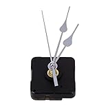 LifgWas Mécanisme Mouvement Horloge Quartz Silencieux Mecanisme Horloge Murale Kit De Réparation D’Horloge avec Aiguilles pour La Création D’horloges Artisanales