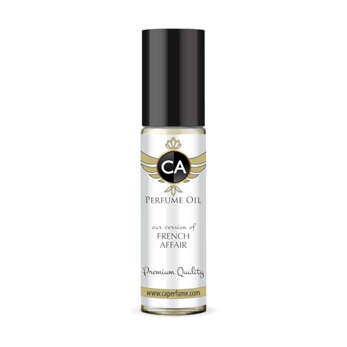 CA Perfume Impression of French Affair Unisex Fragrance Oil Chypre Scent Long Lasting Perfumes for Women &amp; Men Travel Size TSA Ready Mini Parfum Body Oil Roll-on 0.33 Fl Oz 10ml