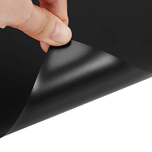 Plaque magnétique effaçable à sec noire 29,7 x 20,3 cm robuste
