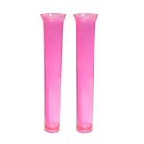 Cada paquete contiene 15 x Neon Pink Tube Shots 1,5oz