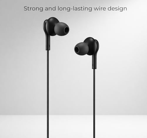 Image of Original EO-IC100 Type-C for Samsung Wired Earphone A55 A54 A53 Series Heavy Bass Boost, Noise-Cut Mic, Soft Ear Cushions, Rich Stereo Output (Black)