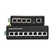5/8-Port Industrial POE Switch 100/1000Mbps DIN Rail, and Play,for Automation and Surveillance System(100M 5 Ports)