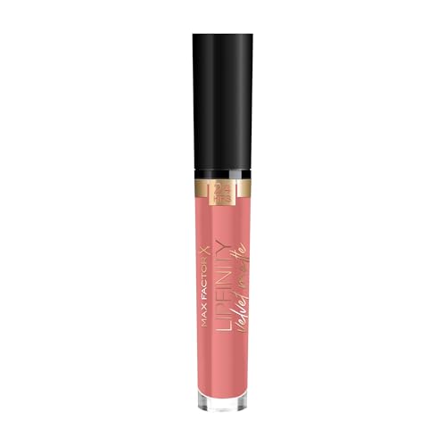 Max Factor, Rossetto Matte Liquido Lipfinity Velvet, Idratante, Waterproof e No Transfer, 30 cool Coral