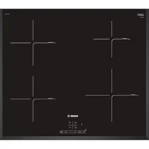 Bosch Pie651Bb1E,60Cm 4 Zone Ind Glass Ceramic Hob, Black