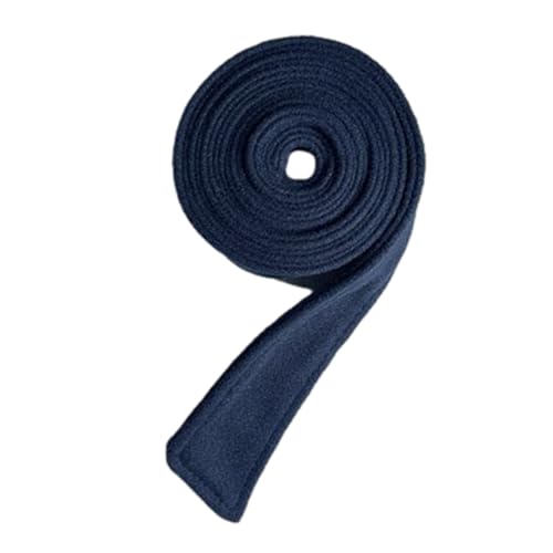 Muloo Coat Belt Replacement Unisex-Adults Trench Coat Waist Belt for Men & Women, Approx. 180x5cm/ 70.87x1.97in, Blue, Solid, Wool