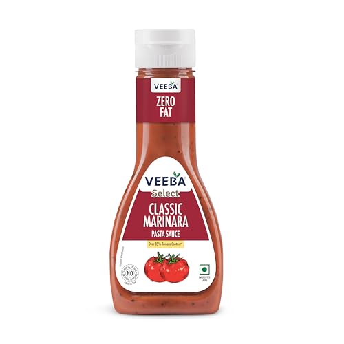 Image of Veeba Classic Marinara Pasta & Pizza Sauce (310G) I Zero Fat I Vegan I Gluten Free