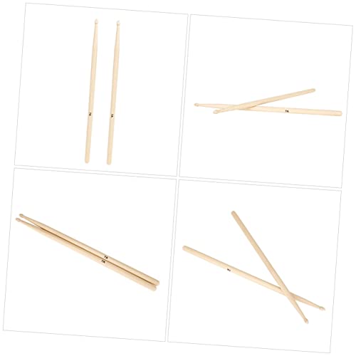 Baquetas YARNOW para percusión, 12 pares, de madera de arce, para principiantes y profesionales, color caqui miniatura 6