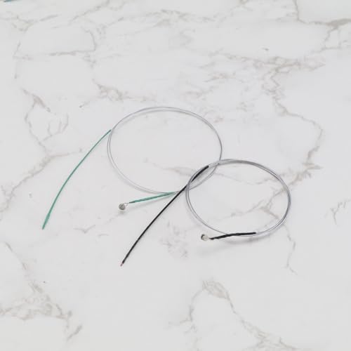 Be In Your Mind 8 PCs Violin Strings Full Set E/A/D/G Steel Core Suitable for Size 1/2, 1/4, 1/8 Steel Strings with Nickel Plated Ball Head