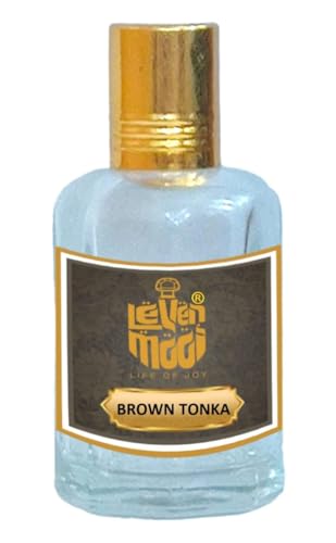 Huile de parfum tonka marron longue tenue avec flacon anti fuite