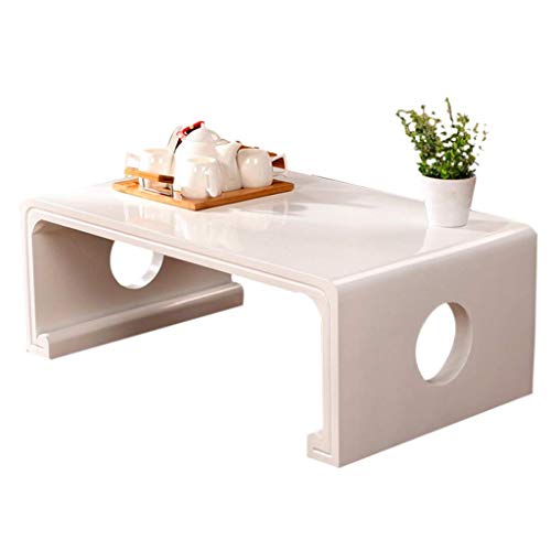 Mesa de madera maciza tatami para aprovechar ventanas pequeñas sin espacio 2
