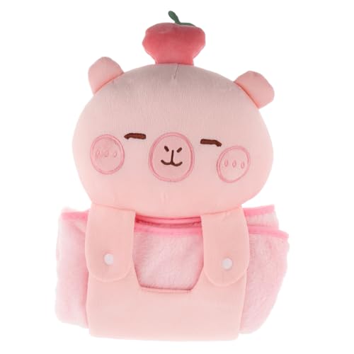 BELLIFFY - BELLIFFY Plush Foldable Blanket Pillow for Travel and Home Cozy Car Cushion for Air Conditioning Portable