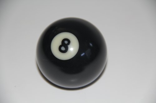 Bola de billar EPCO número 8 de alta precisión y resina premium de 5.75oz